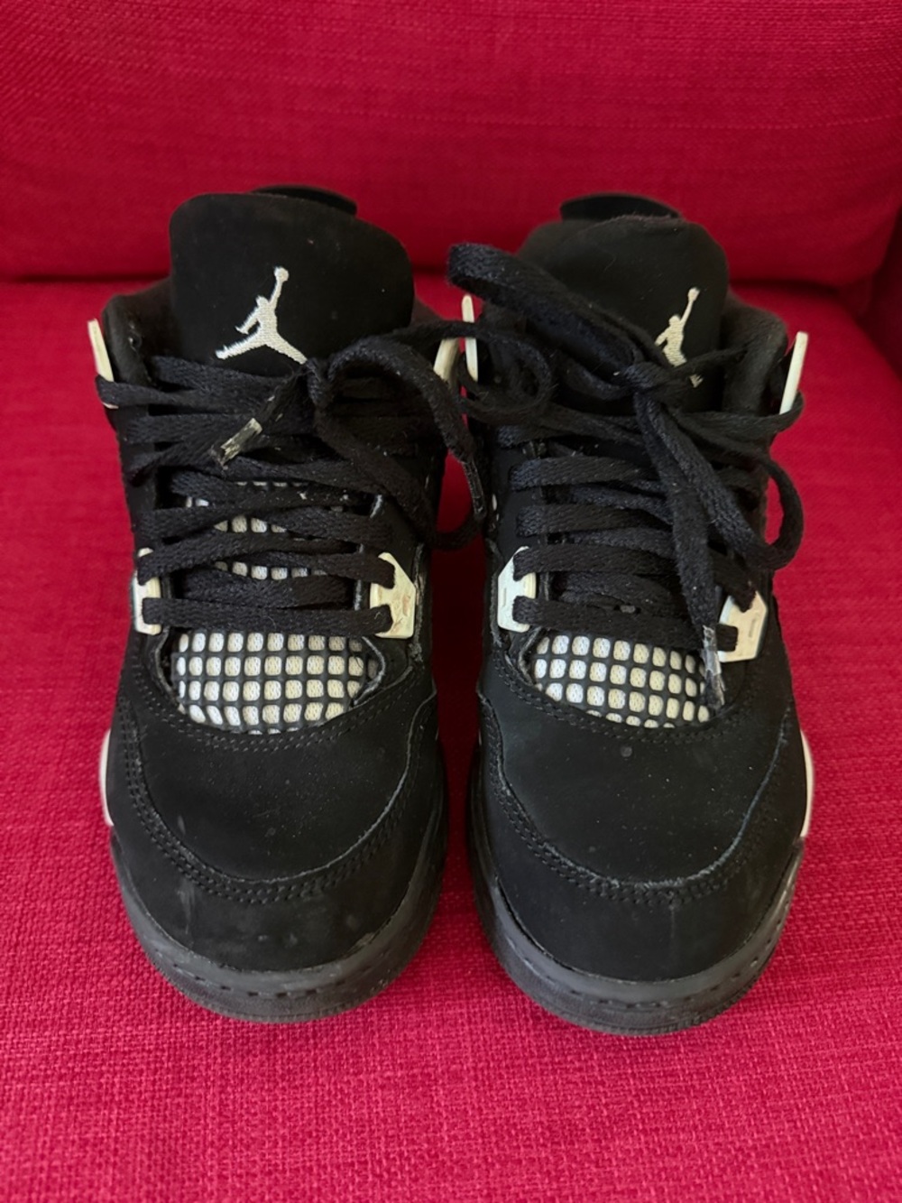 Jordan Kids Black and White Retro Sneaker